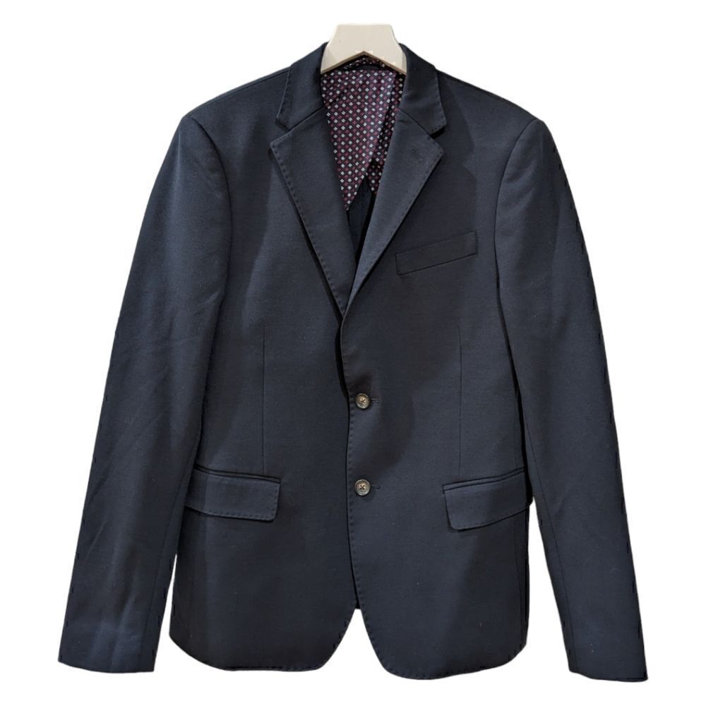 LIKE NEW IKE BEHAR Men's Navy Two Button Blazer Size 40